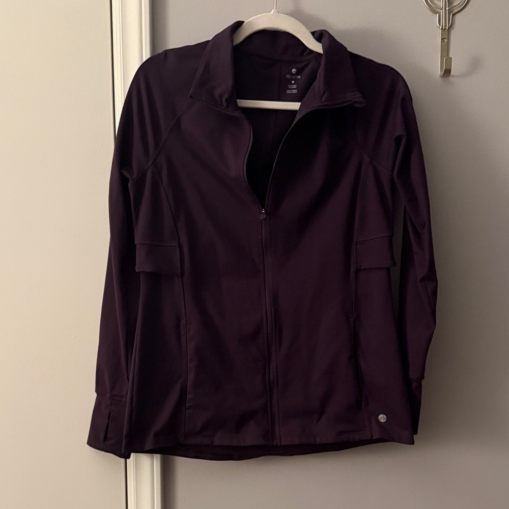 Apana Women's Dark Purple Utility Jacket